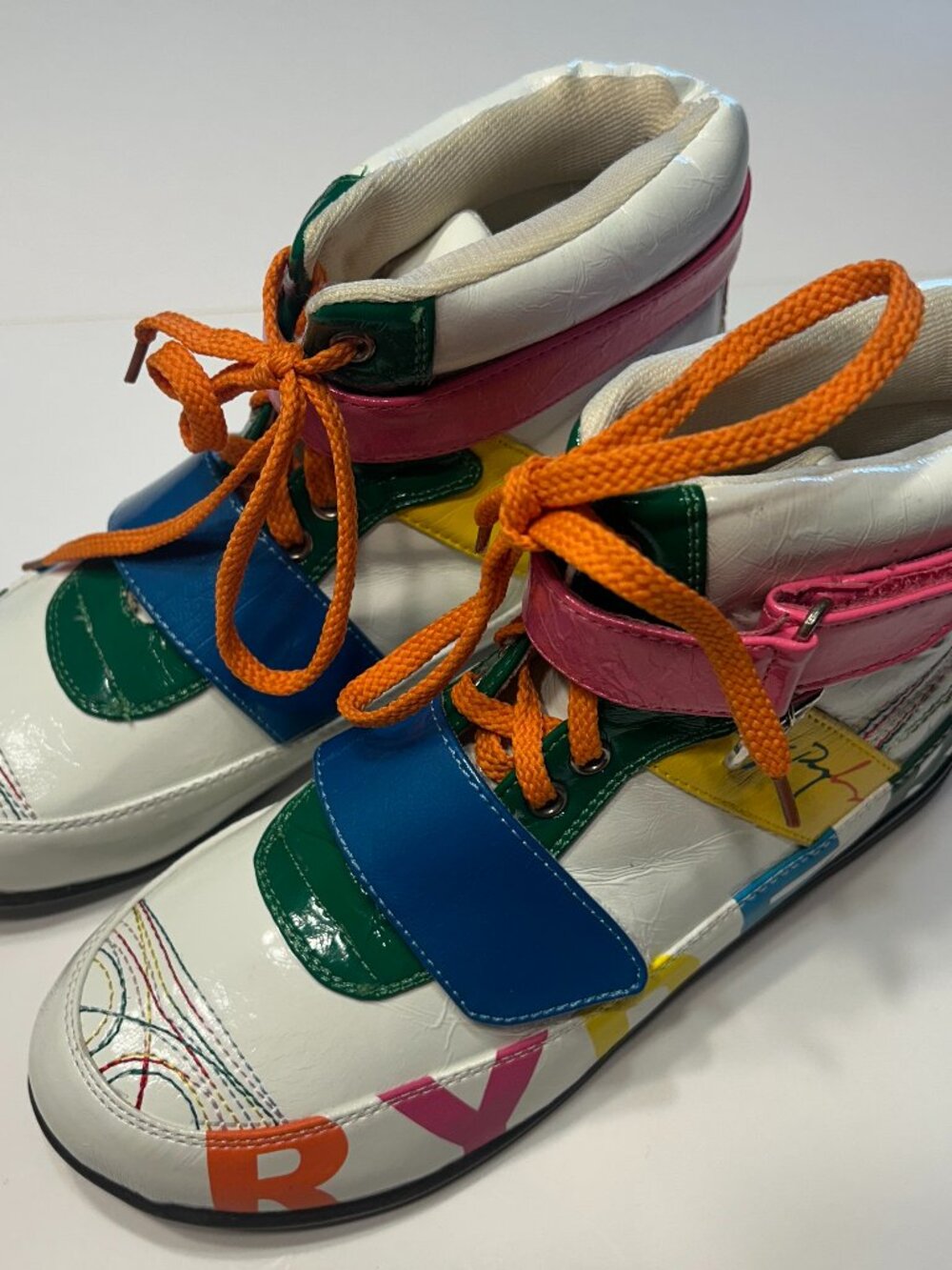 RUFF RYDER Skarr High-Top Sneakers -Y2K Streetwear Women's Size 7 Used
